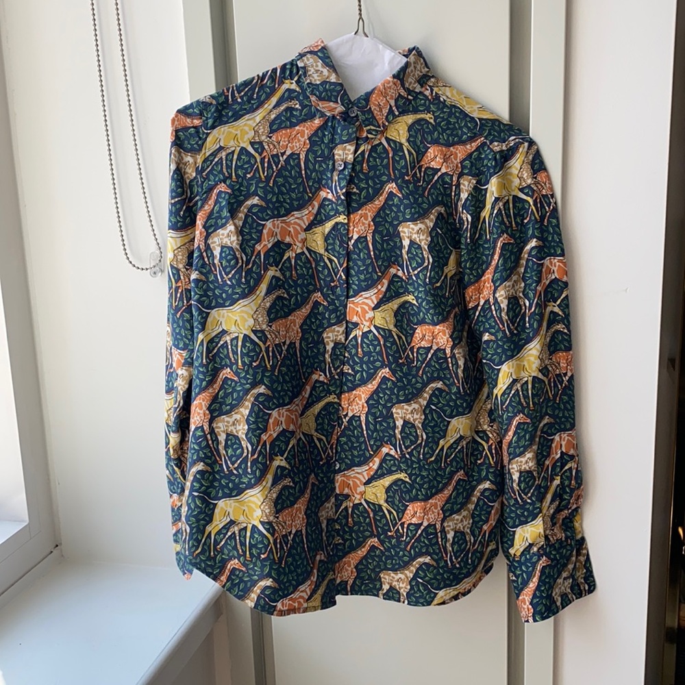 J Crew Silk Top